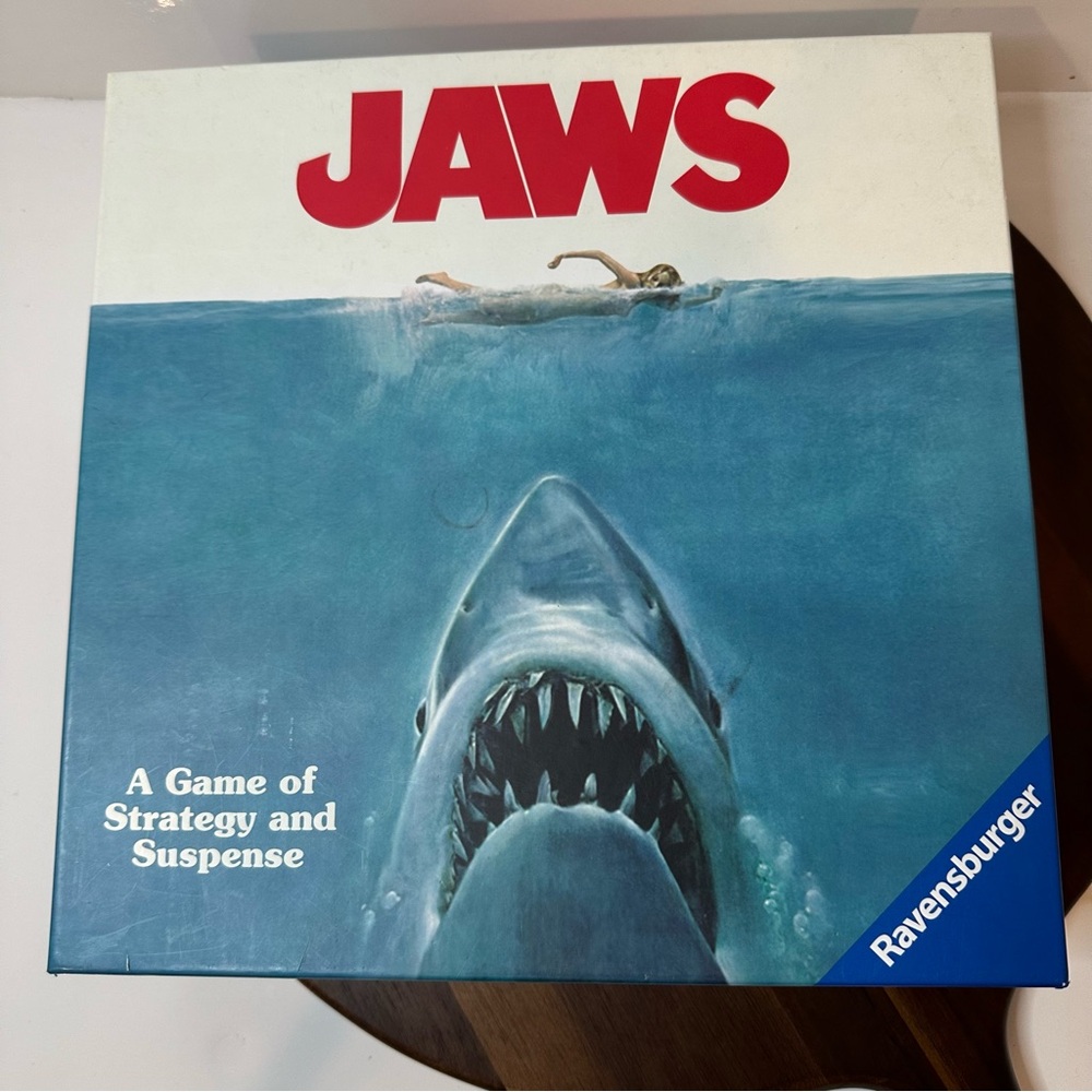 JAWS Board Game Ravensburger Strategy Game Complete New Open Not Played